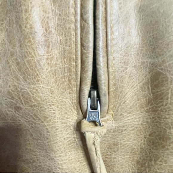 SCHOTT VINTAGE MOTORCYCLE MEN'S LEATHER JACKET  Formula One Racing XXL - Picture 13 of 15